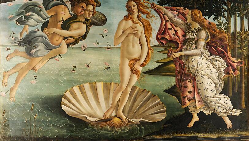 Sandro Botticellis "Geburt der Venus" ist ein Meisterwerk der Renaissance-Malerei