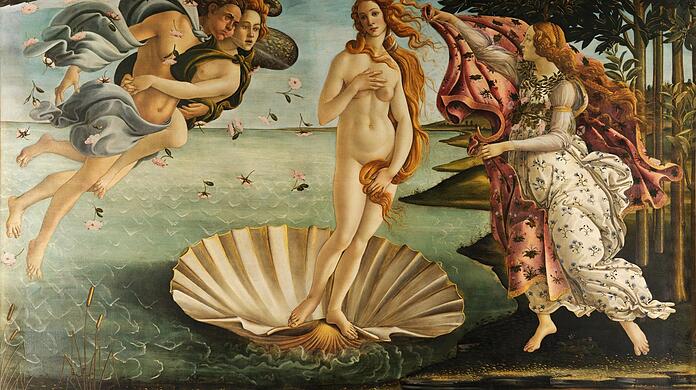 Sandro Botticellis "Geburt der Venus" ist ein Meisterwerk der Renaissance-Malerei