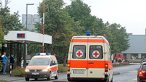 Die Rettungskräfte waren mit einem Großaufgebot vor Ort.