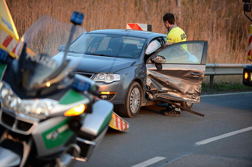 Fotos von der Unfallstelle