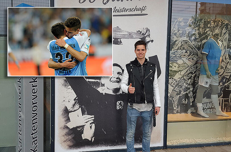 Julian Weigl zu Besuch an alter Wirkungsstätte.
