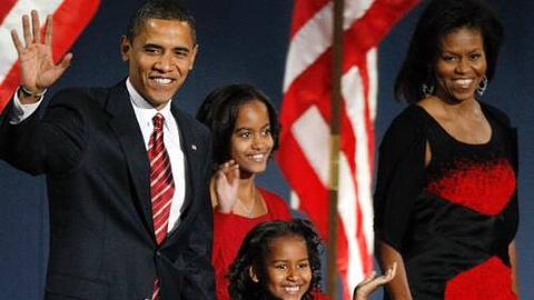 Die Obamas, die First Familiy wird das leben im Weißen Haus gründlich ändern