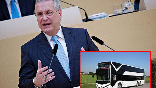 Bayerns Innenminister Joachim Hermann fordert eine Maut für Busse. Bayerns Innenminister Joachim Hermann fordert eine Maut für Busse.