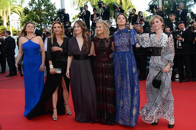 Premiere von "The Homesman" im Palais de Festival in Cannes. Mit dabei: Adriana Lima, Gerard Depardieu, Monica Bellucci, Freida Pinto