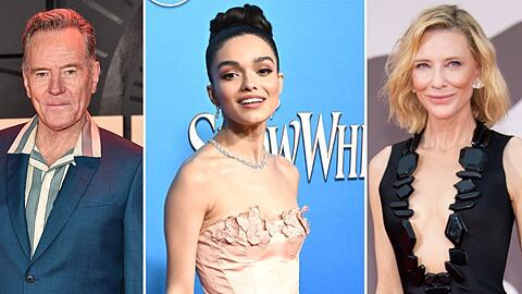 Bryan Cranston, Rachel Zegler und Cate Blanchett (v.l.n.r.) sind bei den diesj&auml;hrigen Olivier Awards nominiert.
