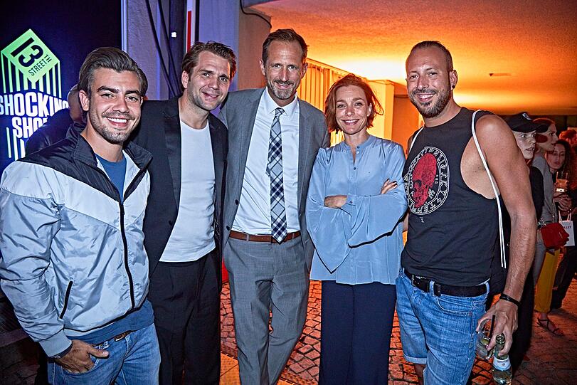 Florian Wünsche, Marcus Ammon, Aglaia Szyszkowitz und Jakob M. Erwa