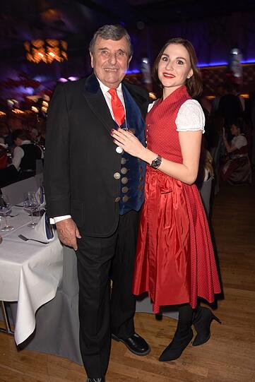 Peter Pongratz mit seiner Freundin Elen.