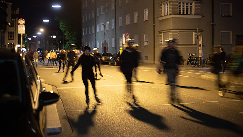 Die Münchner Bladenight wird vom Sportamt der Stadt unterstützt.