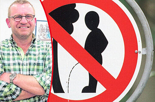 Kaspar Plöckl darf sich freuen: Er hatte sich beim Wildbieseln auf dem Nachhauseweg verletzt. Weil sein Arbeitgeber das nicht als Dienstunfall anerkannte, klagte er vor dem Verwaltungsgericht - und bekam recht.