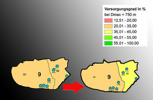 9. Neuhausen-Nymphenburg: 34,6.