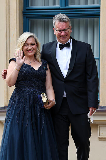 Melanie Huml (CSU), bayerische Staatsministerin für Europaangelegenheiten und Internationales, und ihr Mann Markus.