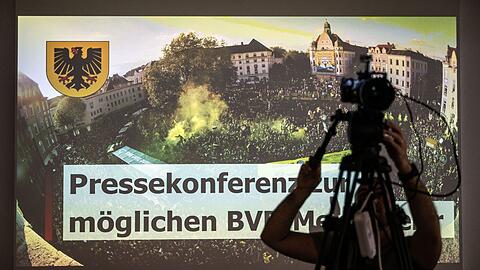 Die Stadt Dortmund bereitet sich auf eine riesige Party vor, sollte der BVB deutscher Meister werden.