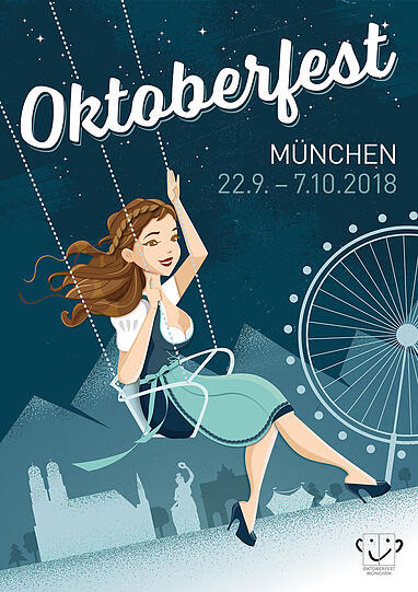 Oktoberfest-Plakat-Entwurf.