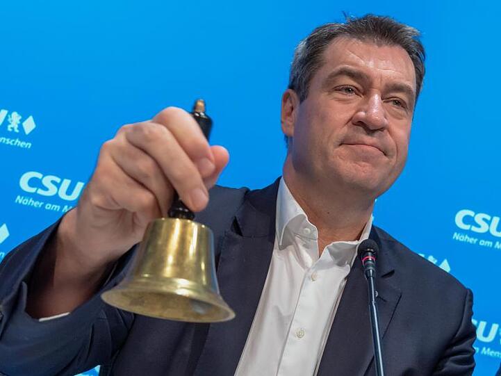 Markus Söder, CSU-Parteivorsitzender und Ministerpräsident von Bayern. Foto: Peter Kneffel/dpa
