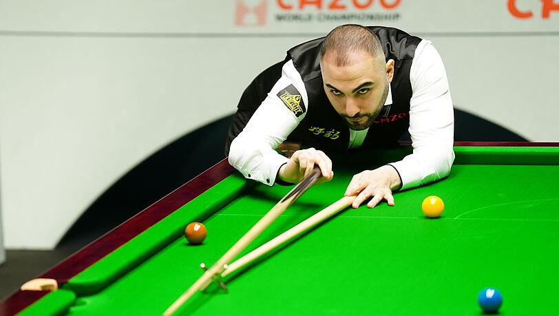 Snookerprofi Hossein Vafaei heizte mit seinen Aussagen die Stimmung auf.