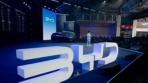Der chinesische Hersteller BYD dr&auml;ngt nach Europa und Deutschland. (Archivbild)
