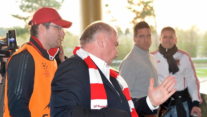 Uli Hoeneß Bayern Barcelona Uli Hoeneß Bayern Barcelona