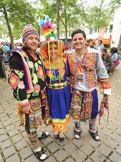 Sportliches Programm: das Promenadefest in Riem. Hier sind die schönsten Bilder.