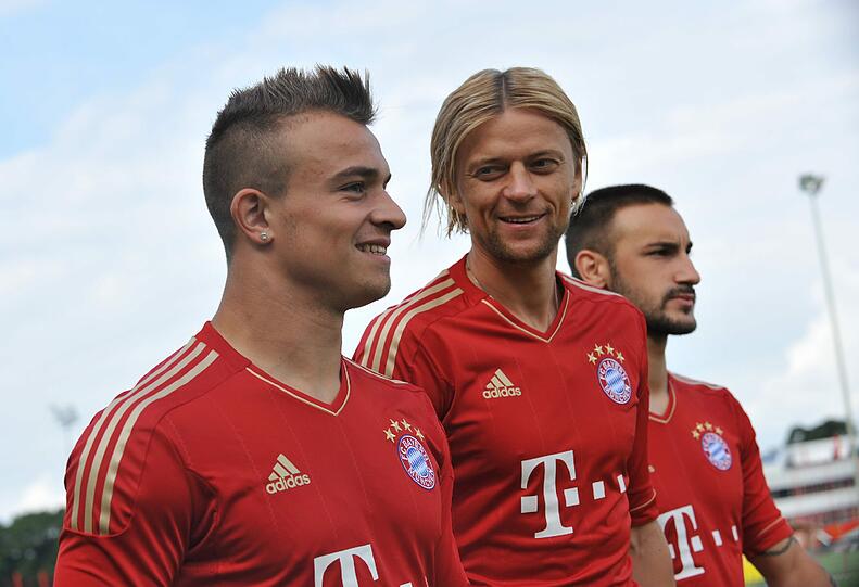 Hinter den Kulissen: So lief das Fotoshooting des FC Bayern.