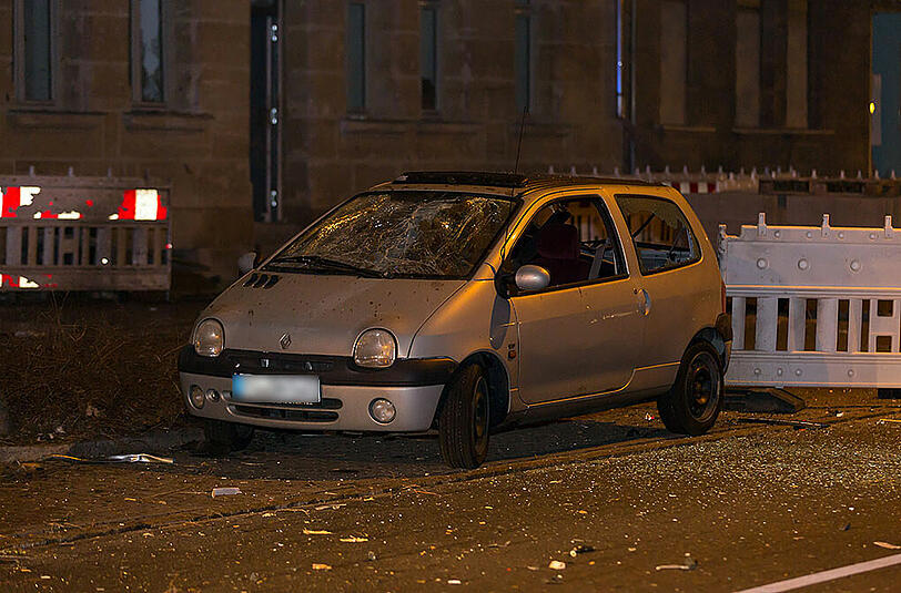 Die Dixi-Klo-Explosion sorgte in der Fürther Südstadt für Verwüstung und massive Schäden. Die Bilder vom Tatort.