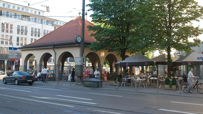 Der Max-Weber-Platz wie er sich heute präsentiert.