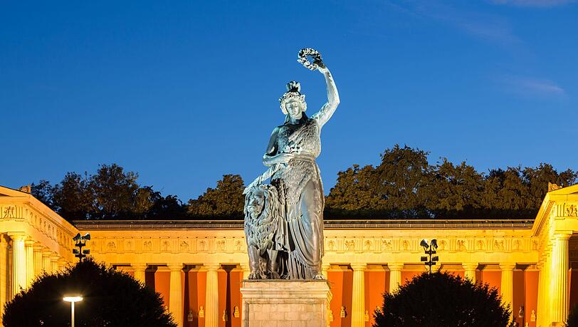 Unterhalb der Bavaria an der Theresienwiese. (Archivbild) Unterhalb der Bavaria an der Theresienwiese. (Archivbild)