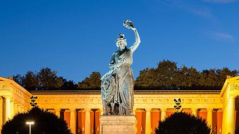 Unterhalb der Bavaria an der Theresienwiese. (Archivbild)