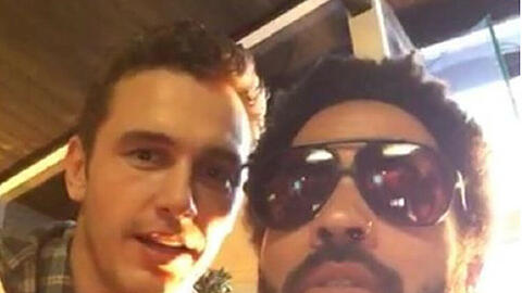 James Franco (l.) und Lenny Kravitz scheinen sich gut zu verstehen