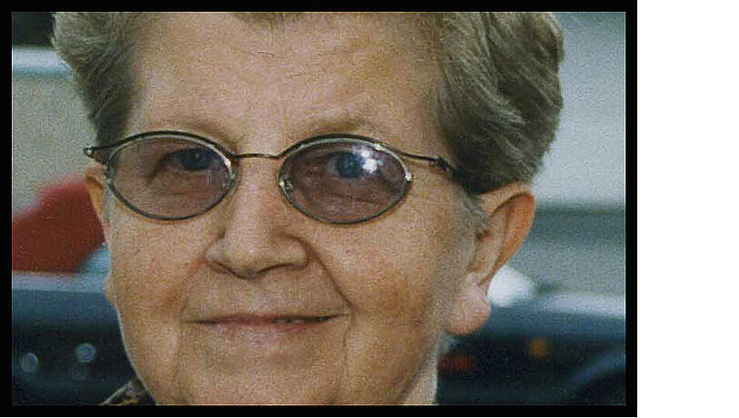 Am Karsamstag brutal ermordet: Frieda Hoose. Am Karsamstag brutal ermordet: Frieda Hoose.