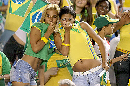Diese beiden Mädels lieben Brasilien