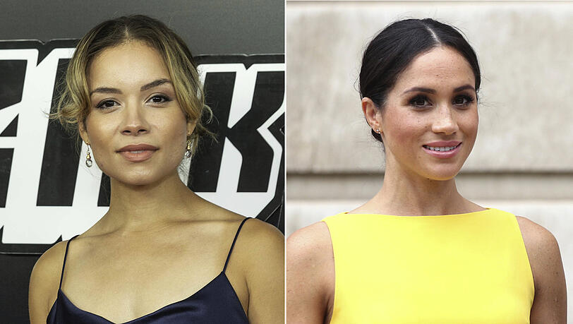 Sydney Morton verkörpert in dem Spielfilm Herzogin Meghan.