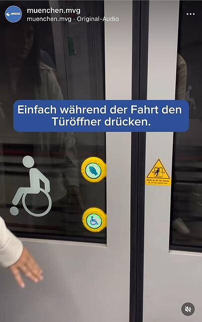 Einfach während der Fahrt drücken...