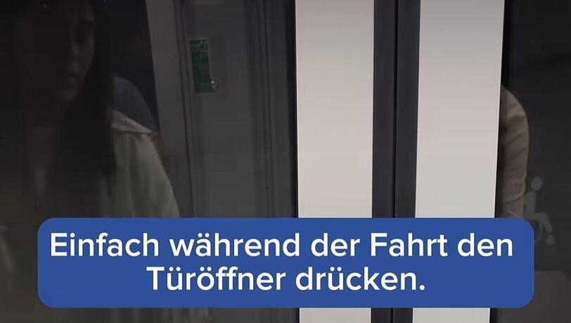 Einfach während der Fahrt drücken... Einfach während der Fahrt drücken...