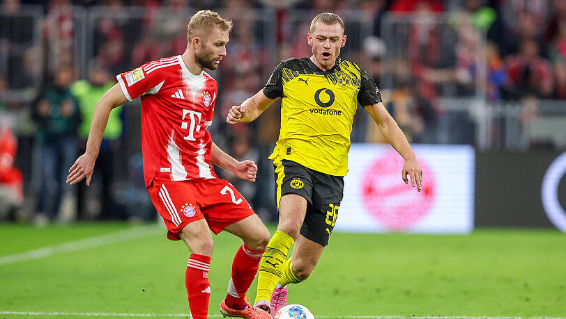 Zeigte gegen den BVB ein gutes Spiel: Konrad Laimer. Zeigte gegen den BVB ein gutes Spiel: Konrad Laimer.