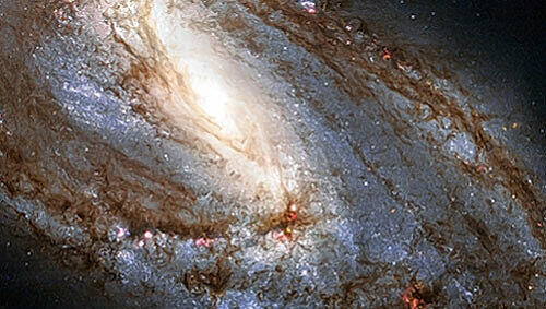 So sieht sie aus, die Spiralgalaxie M66 im Sternbild Löwe. So sieht sie aus, die Spiralgalaxie M66 im Sternbild Löwe.