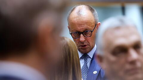 Bundeskanzler Friedrich Merz: "Europa steht vor entscheidenden Wochen und Monaten."