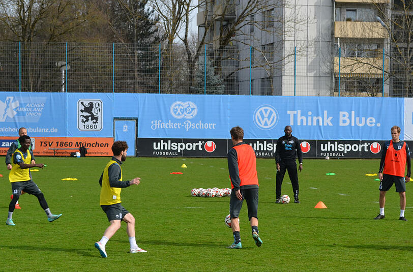 Die Löwen-Profis mussten am Mittwoch-Vormittag zum Schnellkraft-Ausdauertraining antreten.