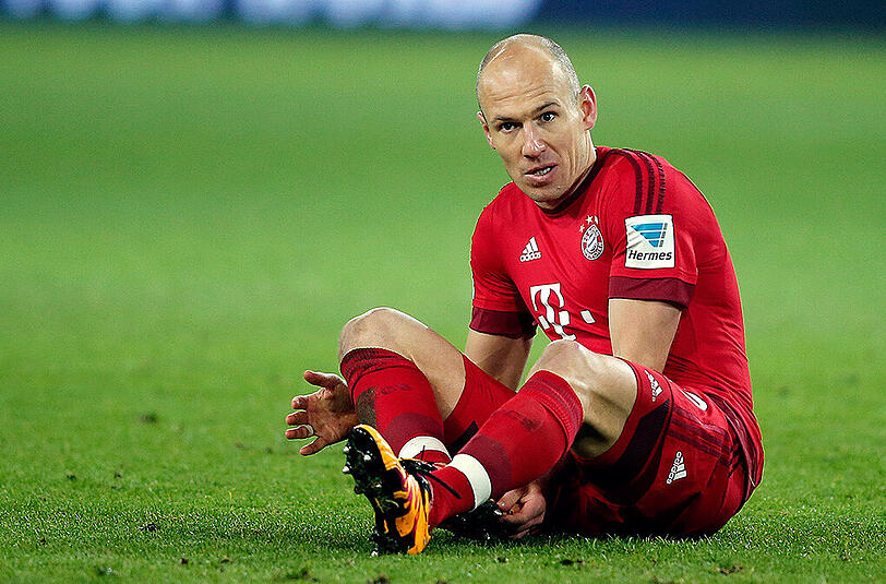 Wieder mal länger außer Gefecht: Arjen Robben.