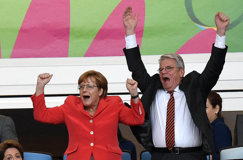 So jubeln wird die Kanzlerin am Samstag höchstens vor dem Fernseher.