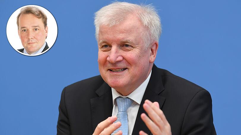 Horst Seehofer verabschiedet sich aus Bayern.