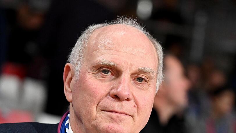 Bayern Münchens Ehrenpräsident Uli Hoeneß soll es nach einer kurzen Schrecksekunde gut gehen.