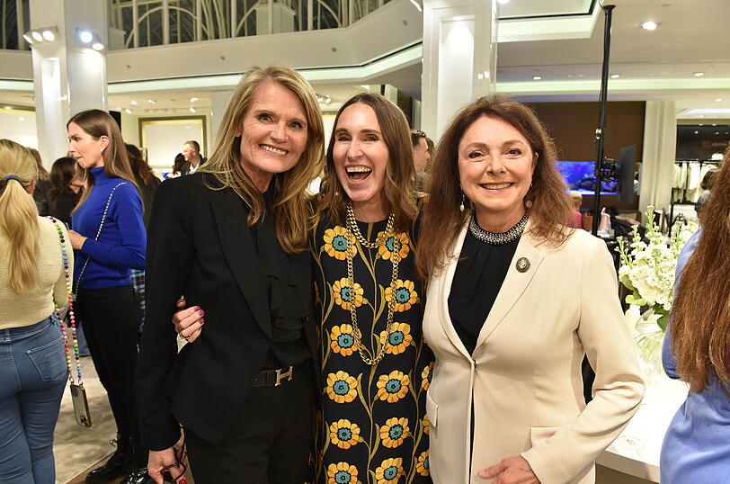 Eveline Sallinger, Annette Weber und Uschi Dämmrich von Luttitz