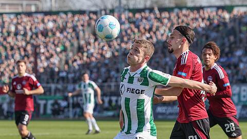 Preußen Münster verliert unglücklich gegen Nürnberg.