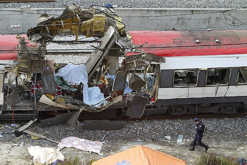 11. März 2004:  Der Anschlag auf Vororetzüge in Madrid. Fast 200 Menschen sterben.