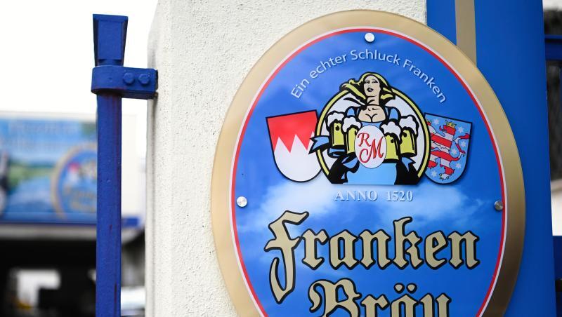 Die Einfahrt zur Brauerei Franken Bräu. Die Einfahrt zur Brauerei Franken Bräu.