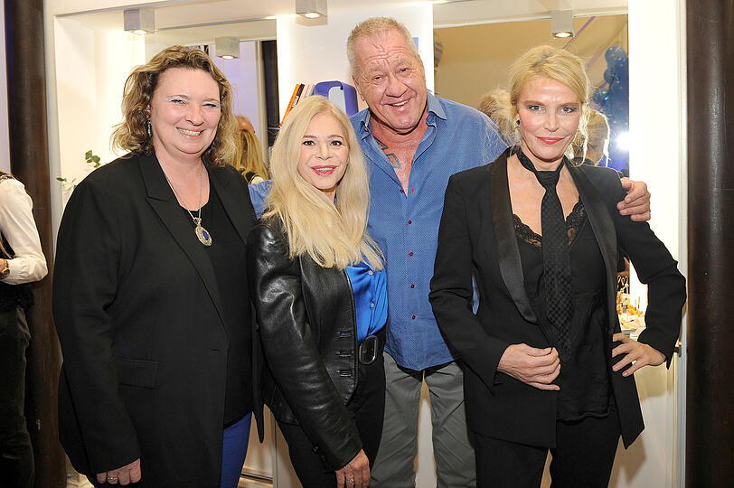 Kerstin Schreyer, Julia Kent, Hugo Bachmaier und Ursula Gottwald.