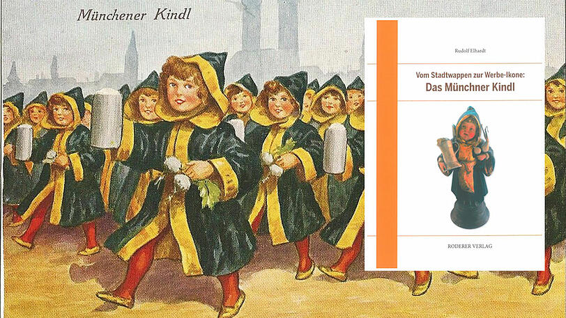 Das Münchner Kindl und seine Liebe zum Bier: Die offizielle Wappenfigur Münchens, 1957 gestaltet von Eduard Ege, ist ein nach rechtsblinkender Mönch mit Eidbuch in der einen Hand, die andere Hand zum Schwur erhoben.
Mit der Geschichte des Münchner Kindls beschäftigt sich Rudolf Elhardt in seinem Buch "Vom Stadtwappen zur Werbe-Ikone: Das Münchner Kindl". Elhardt zeigt die unterschiedlichen Darstellungen der Symbolfigur vor allem auf alten Postkarten &ndash; und die Wandlungen, die das Kindl im Laufe der Zeit erfahren hat. Und die Zwecke, für das das Kindl eingespannt wurde.
Ein zentrales Thema ist dabei aber stets konstant geblieben: das Bier. Ein Kind und Bier? Für Stadt und die Werbe-Industrie war das offenbar kein Widerspruch. Der Autor Rudolf Elhardt führt das auf den Brauch zurück, dass viele Kinder mit dem Maßkrug abends zum Wirt geschickt wurden, um für den Vater Bier zu holen.
Ab der Jahrhundertwende (und auch noch zur Hitler-Zeit) gab es Unmengen an Postkarten mit einem kleinen Mädchen in Mönchskutte mit Bierkrug in der Hand. In der unmittelbaren Nachkriegszeit wirbt es dann schon mal für Demokratie und Frieden. Ansonsten freilich viel Oktoberfest, das ohne Münchner Kindl undenkbar war und bis heute ist. Ein vergnügliches Büchlein mit vielen Abbildungen vor allem zum Durchschauen.
