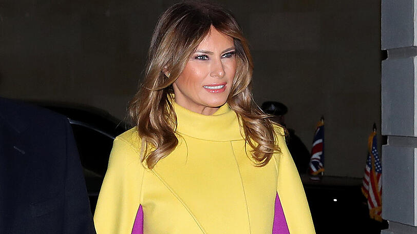 Melania Trump mit Ehemann Donald auf dem Weg zu Prinz Charles und Ehefrau Camilla