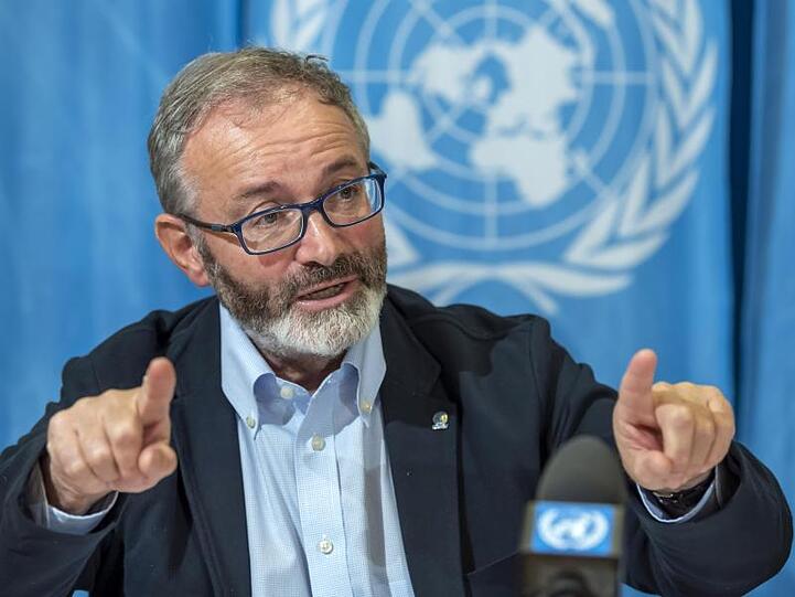 Vincent Cochetel, UNHCR-Beauftragter für die Situation der Flüchtlinge auf der zentralen Mittelmeerroute.
