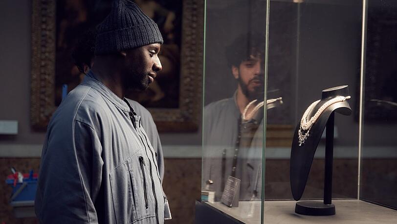 Omar Sy spielt in "Lupin" den Meisterdieb Assane Diop.